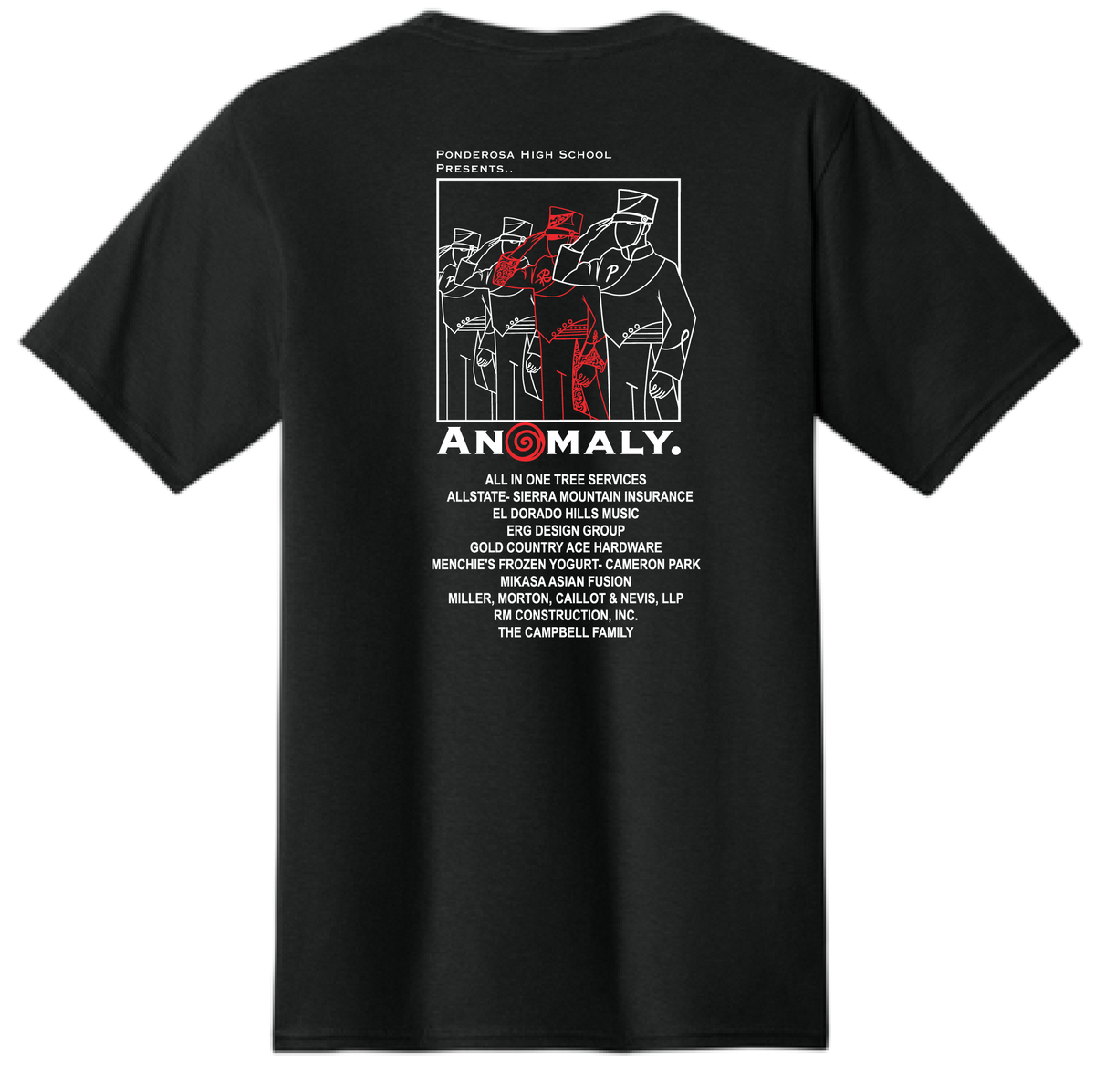 Ponderosa HS Band '26 - Show Shirt
