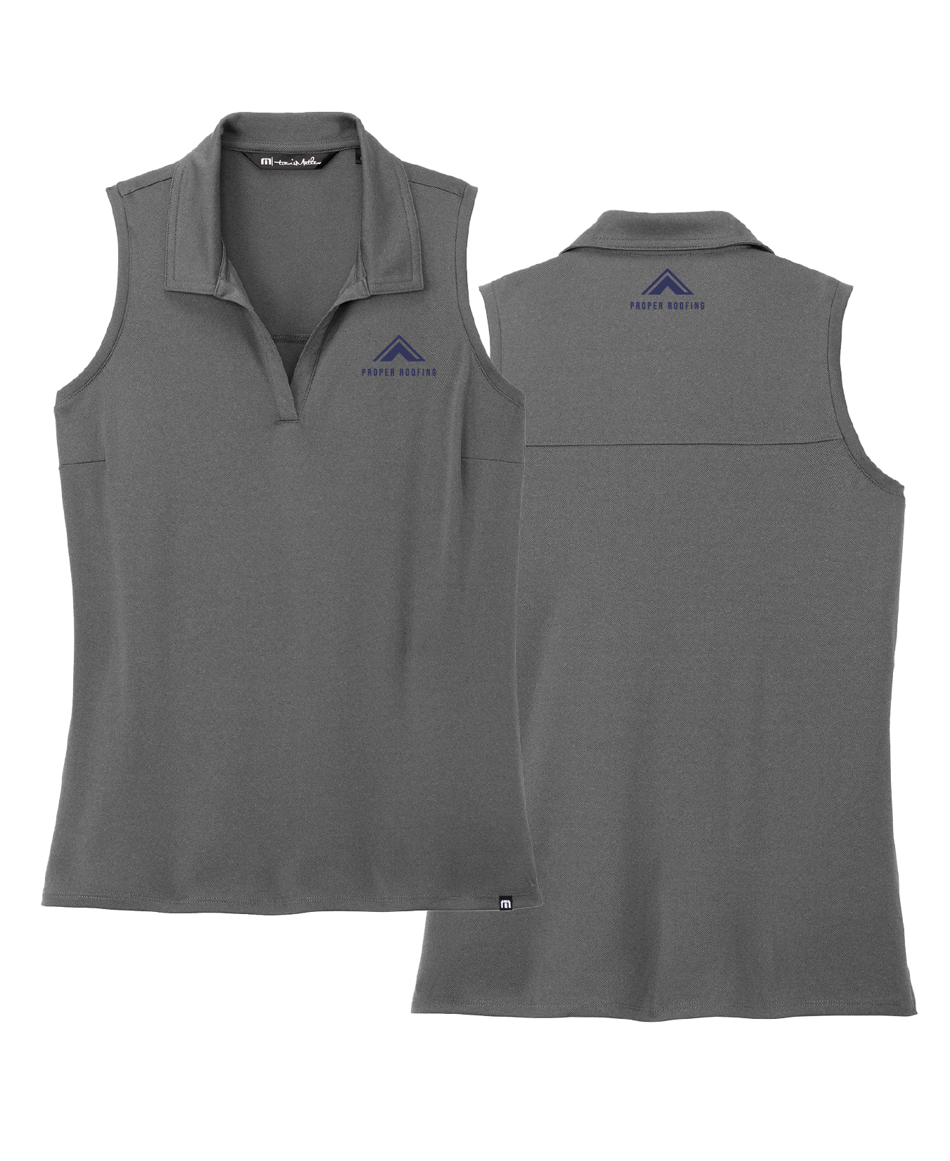 Proper Roofing - Travis Matthew Ladies Sleeveless Polo