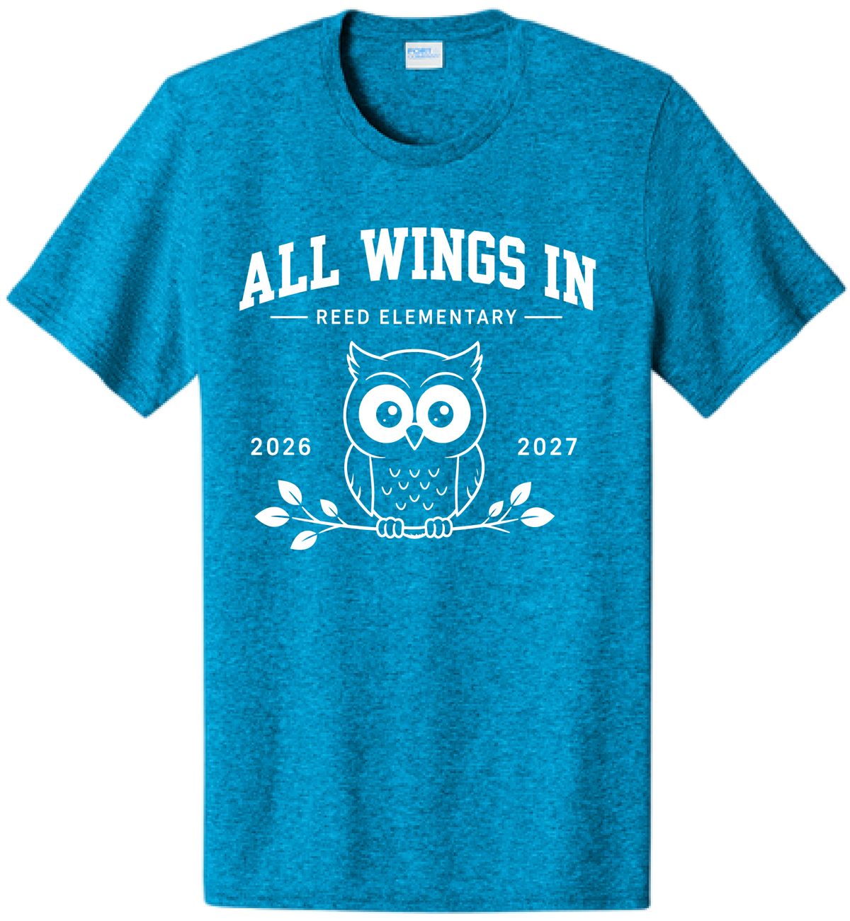 Reed Elementary '26 - Adult Sapphire Shirt