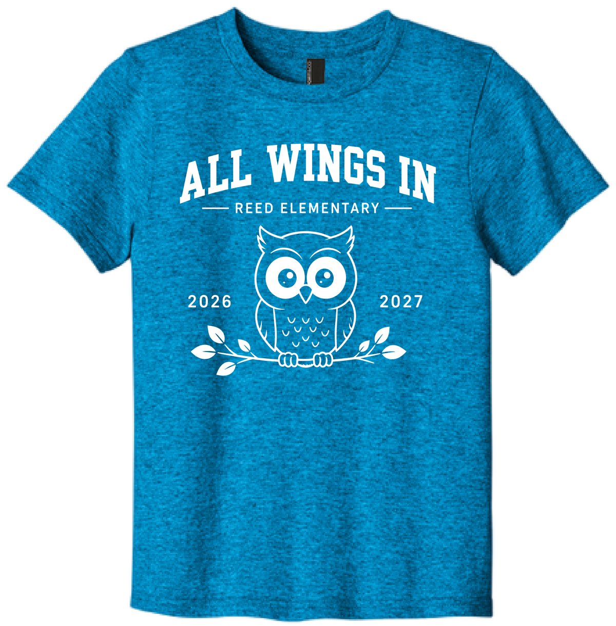 Reed Elementary '26 - Youth Sapphire Shirt