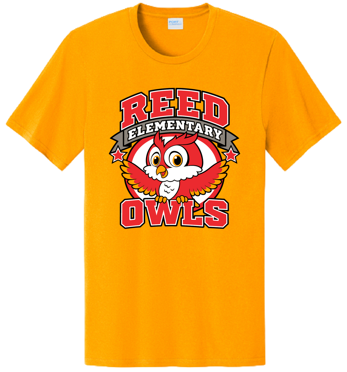 Reed Elementary '26 - Adult Gold Shirt