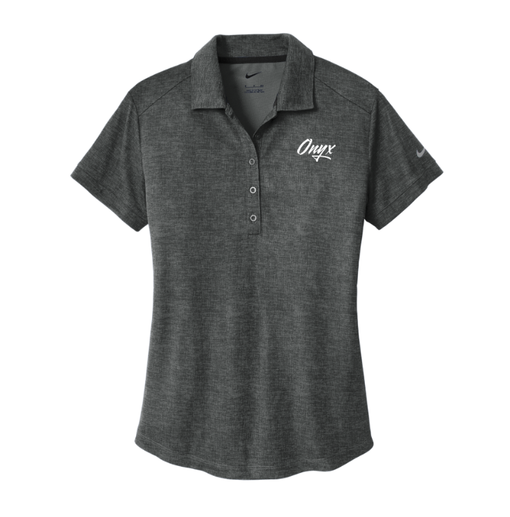 Onyx - Women's Nike Crosshatch Polo