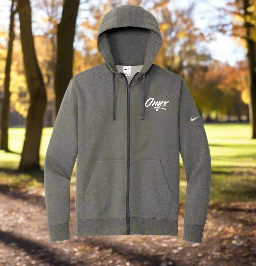 Onyx - Nike Full Zip Hoodie