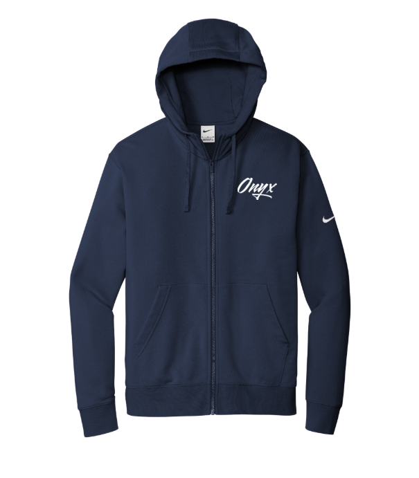 Onyx - Nike Full Zip Hoodie