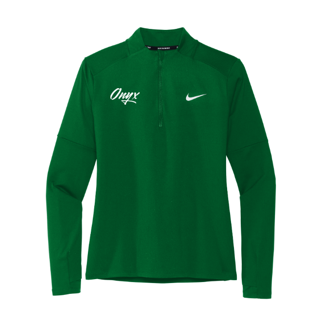 Onyx - Women's Nike 1/2 Zip Top