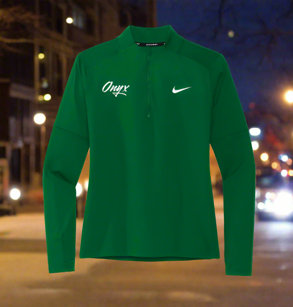 Onyx - Women's Nike 1/2 Zip Top