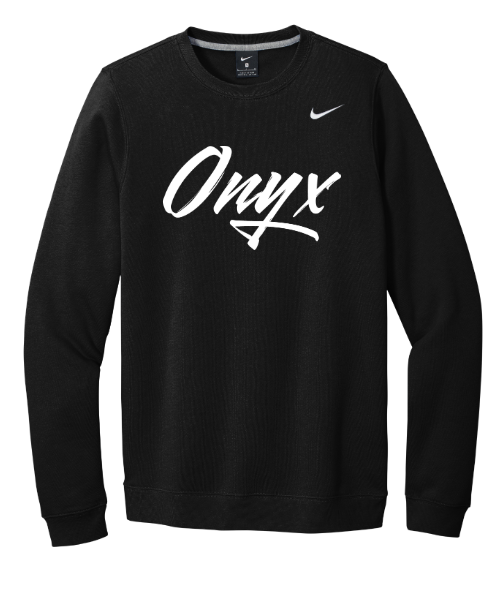 Onyx - Nike Club Fleece Crewneck