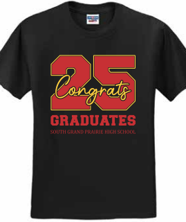 2025 SGP 2025  Senior Congrats-Parents shirt