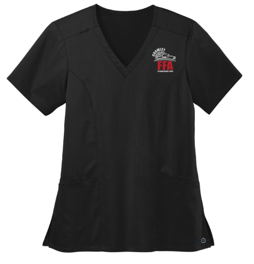 Crowley FFA 2025 - Scrub Top - Women