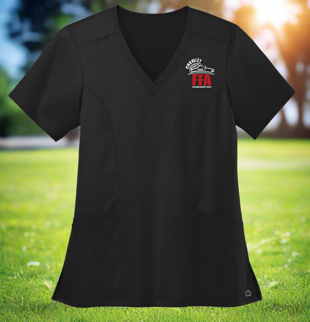 Crowley FFA 2025 - Scrub Top - Women