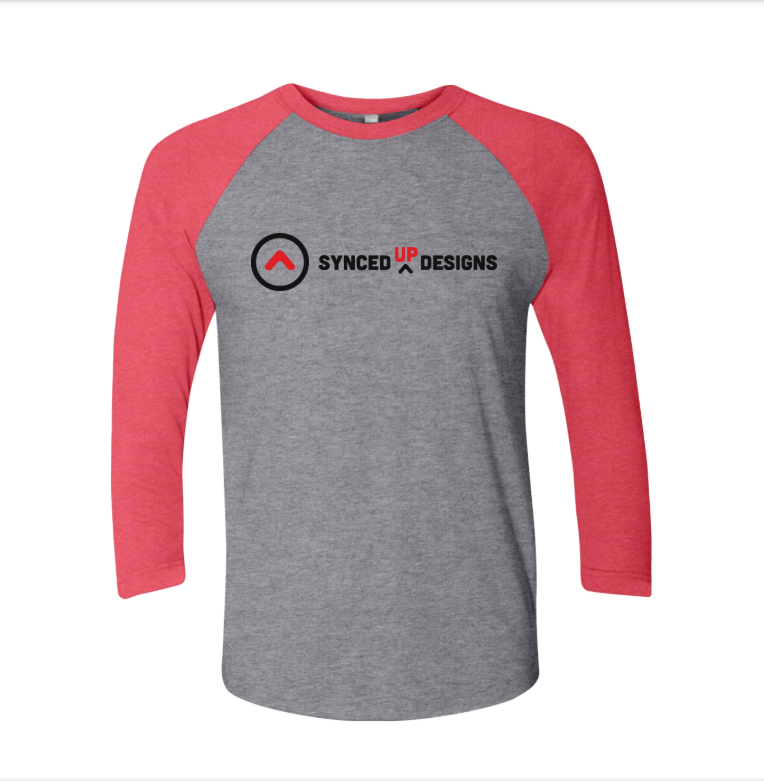 SUD (Design)- 3/4 Sleeve Raglan Tee