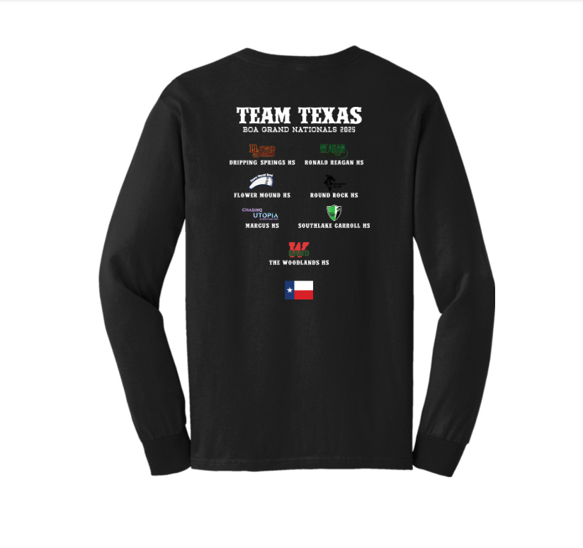 Team Texas '25 - Long Sleeves Version #1