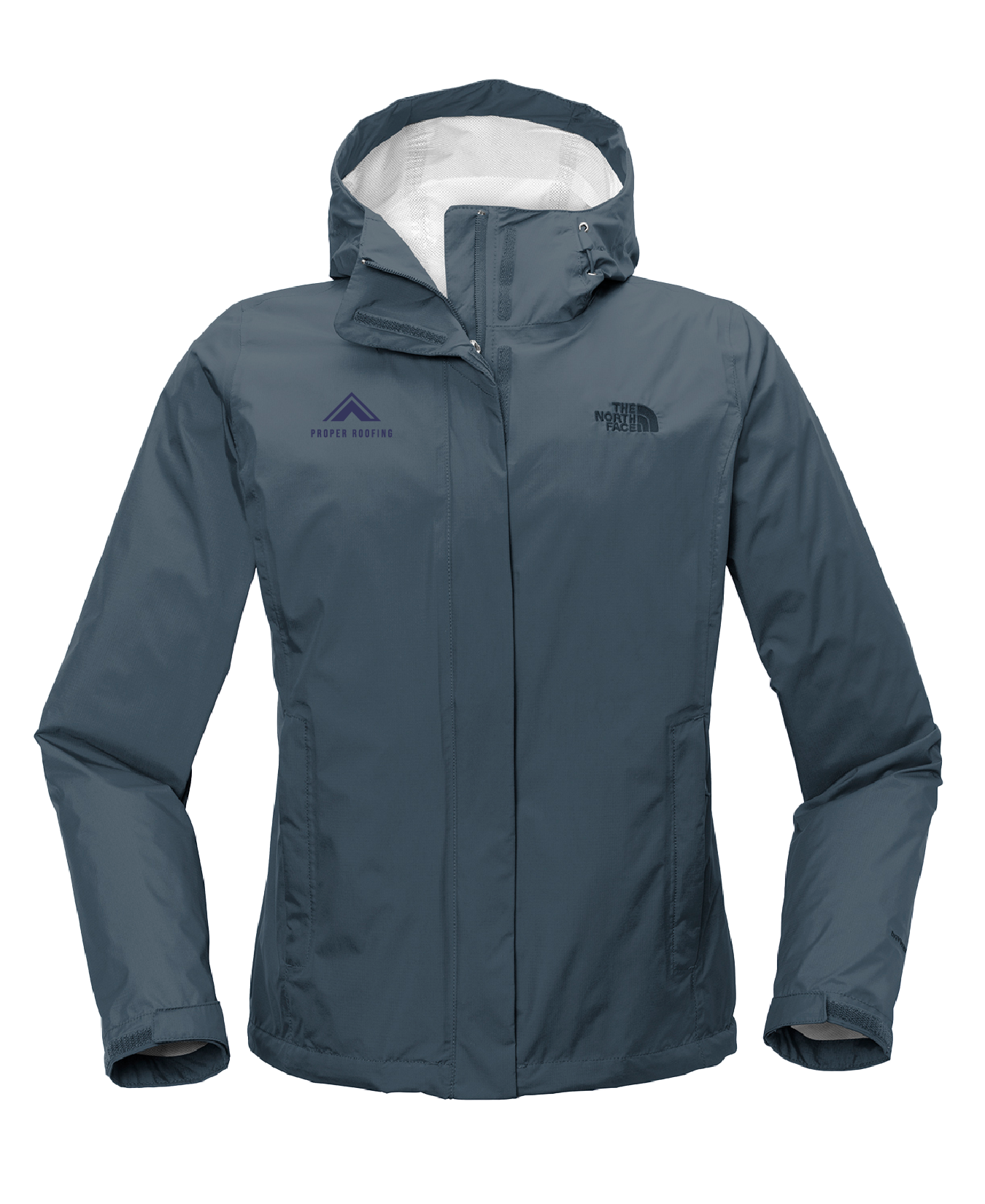 Proper Roofing - Women's North Face Rain Jacket