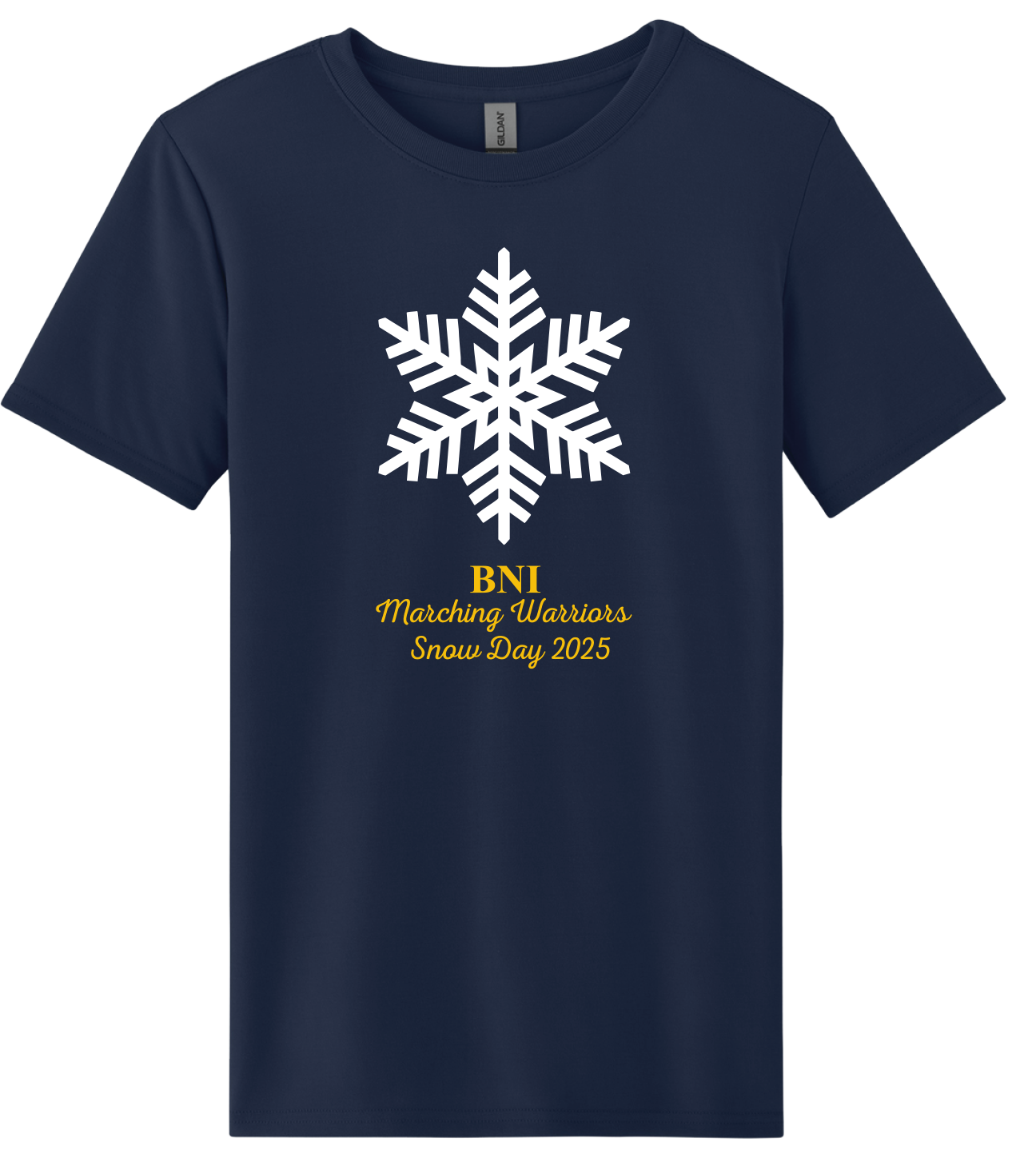 BNI (Snow Day) Gildan Softstyle T-Shirt with DTF Logo