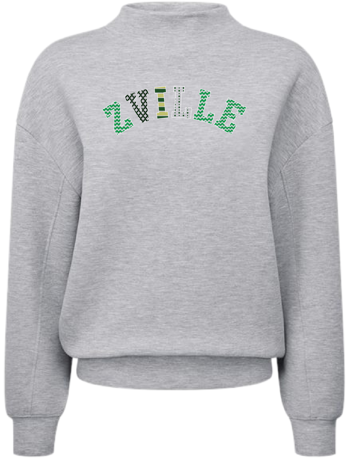 Trailside Spiritwear '26 - Women's ZVILLE Mockneck Sweatshirt