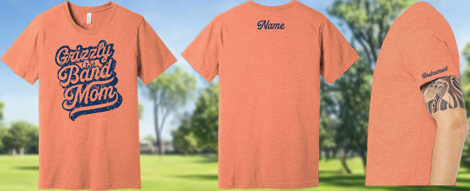 Glenn HS Band Mom Shirt - CUSTOM