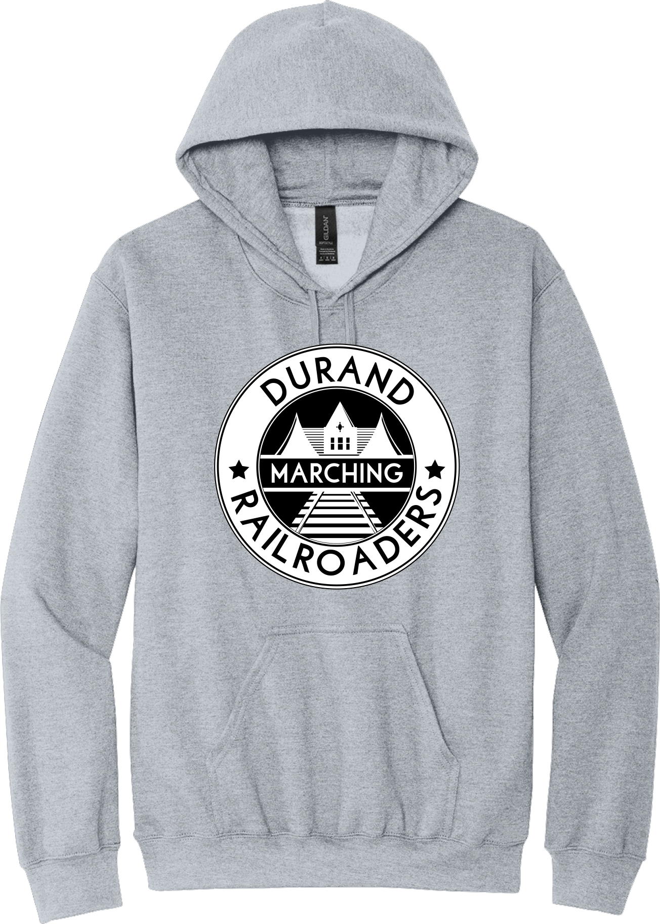 DMR Gildan Softstyle Midweight Pullover Hooded Sweatshirt with DTF Logos