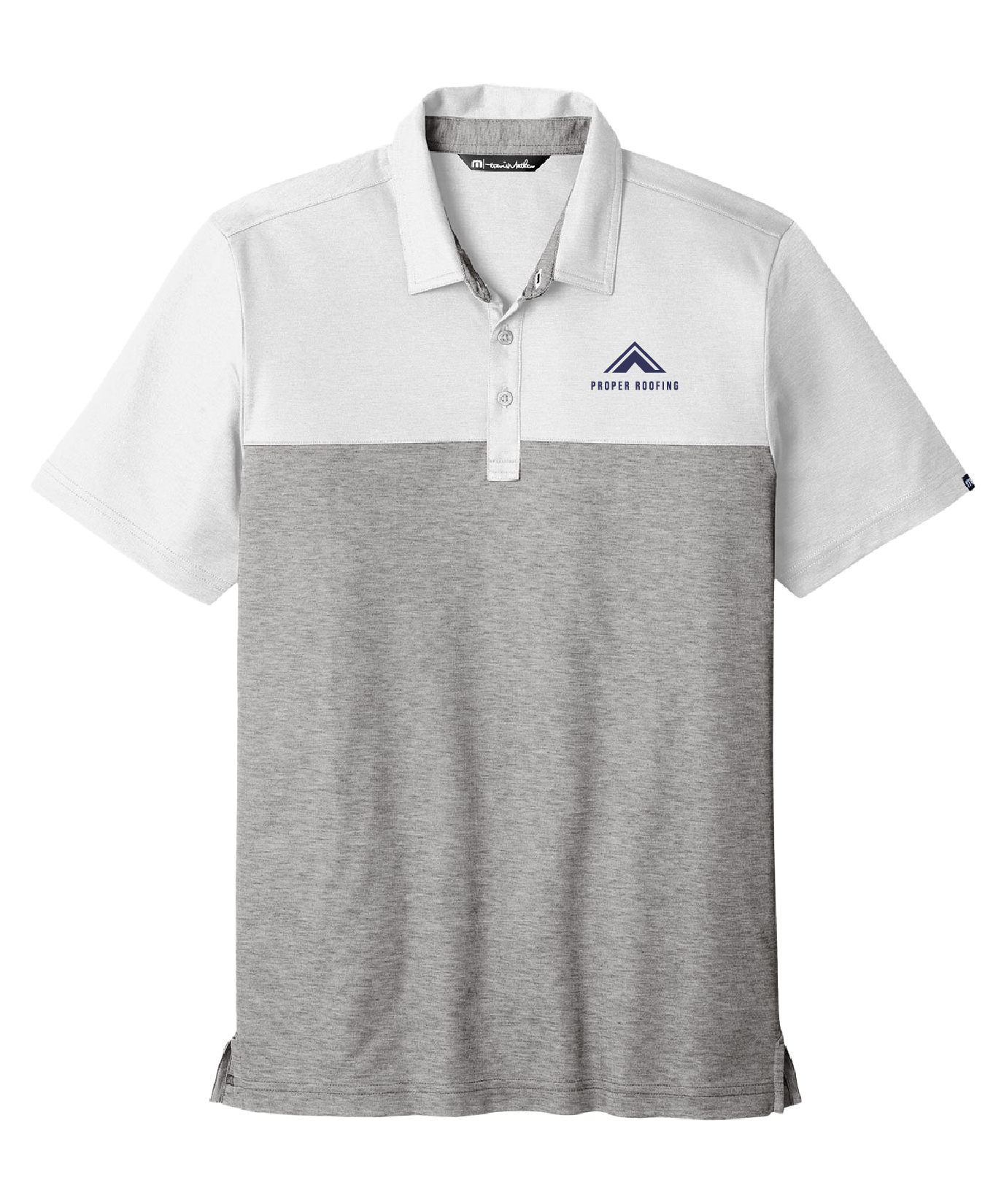 Proper Roofing - Travis Matthew Men's Blocked Polo