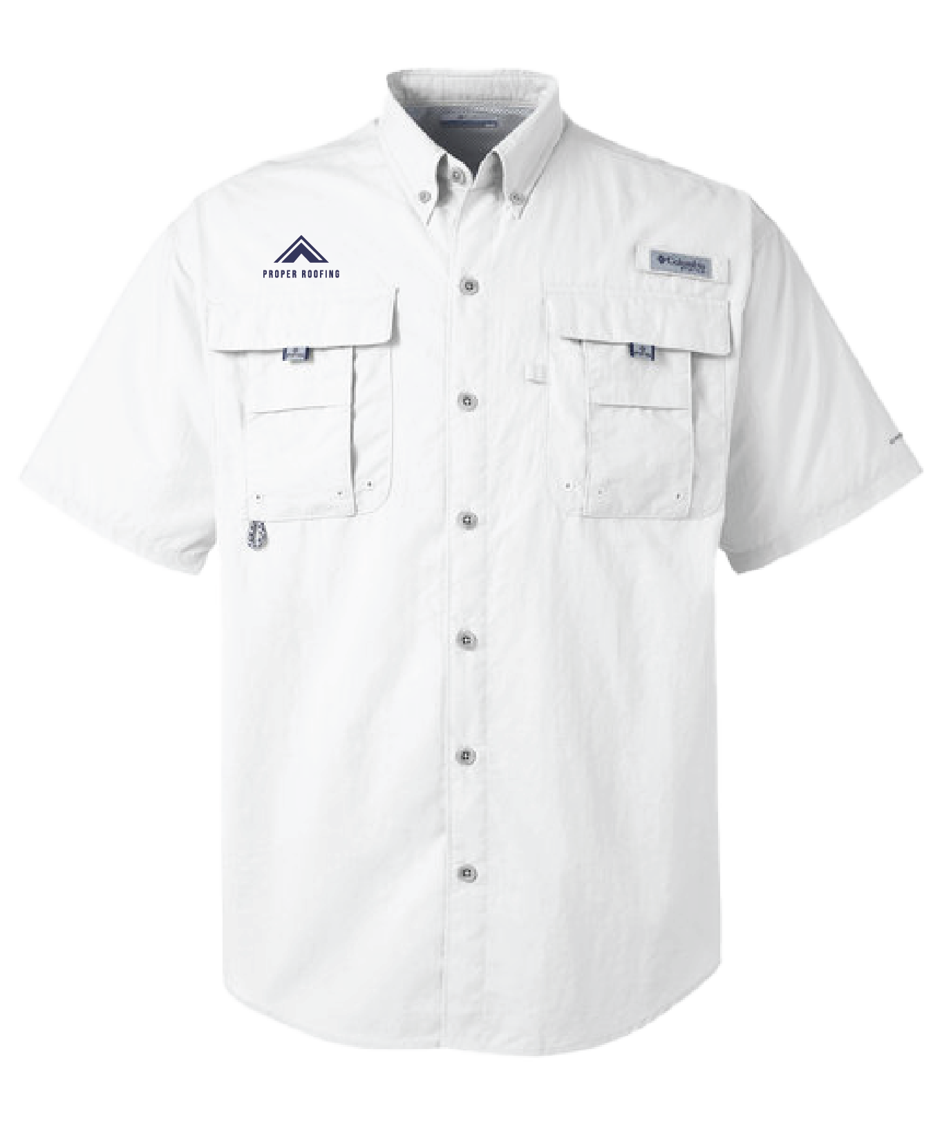 Proper Roofing - Men's Columbia Short Sleeve