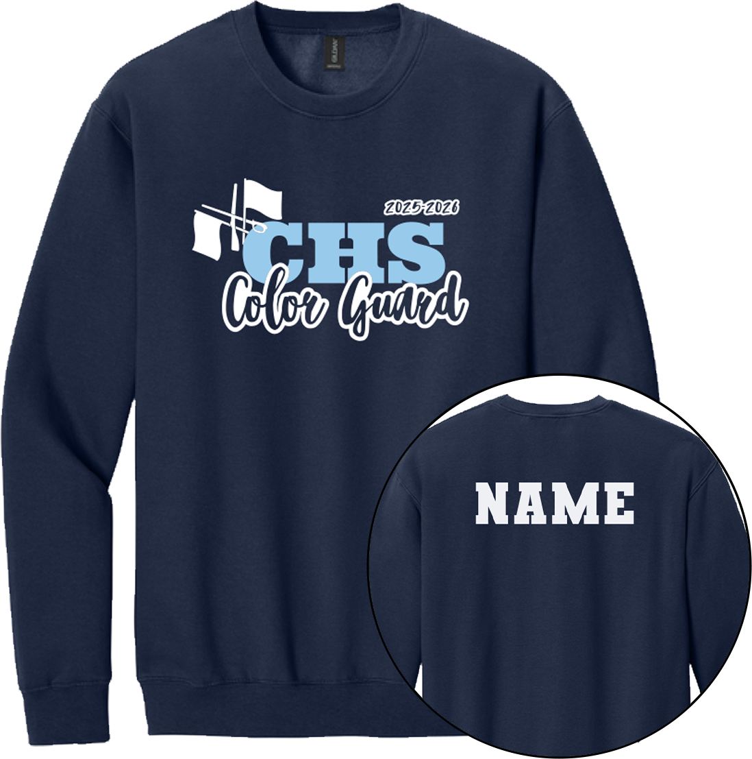 Clements HS Colorguard Sweatshirt