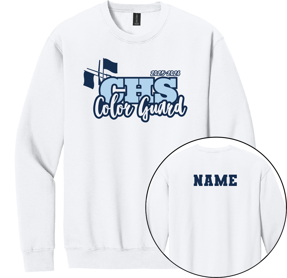 Clements HS Colorguard Sweatshirt