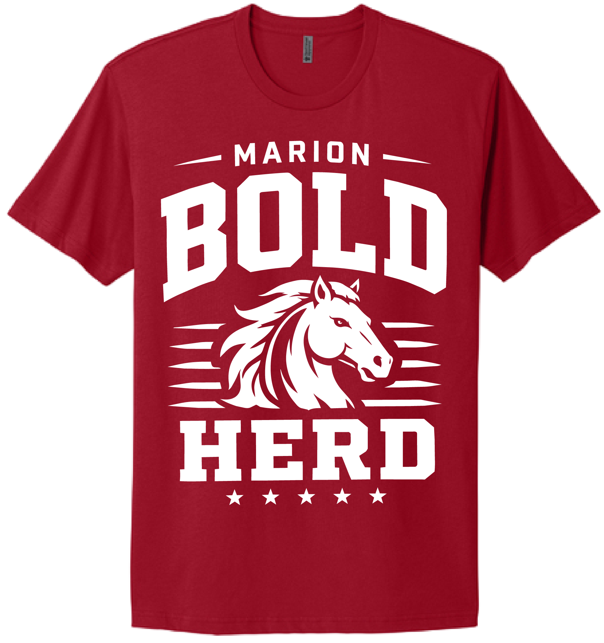 Marion Elementary '26 - Adult House Color Red