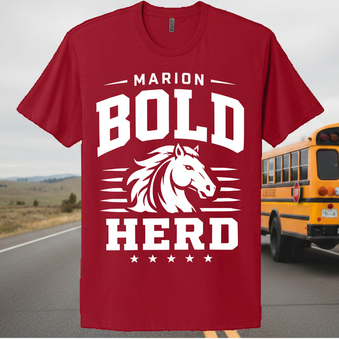 Marion Elementary '26 - Adult House Color Red