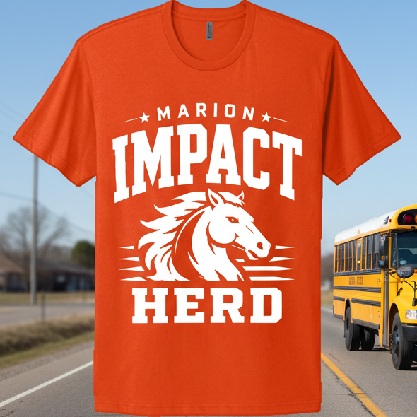 Marion Elementary '26 - Adult House Color Orange