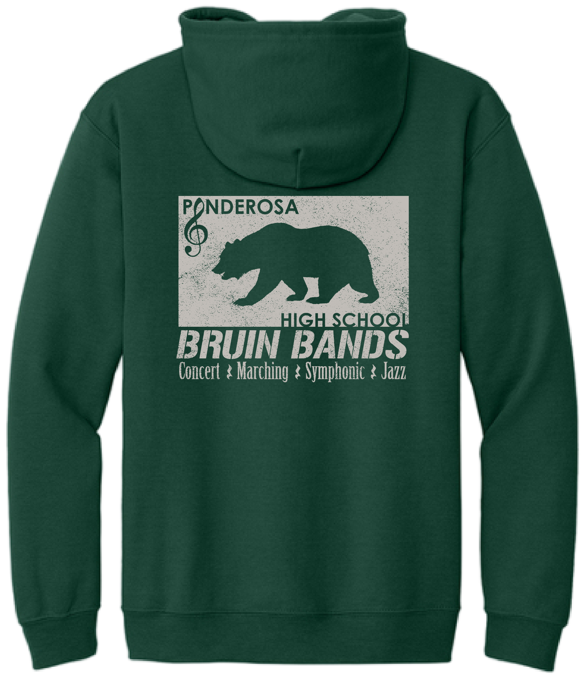 Ponderosa HS Band '26 - Full Zip Hoodie