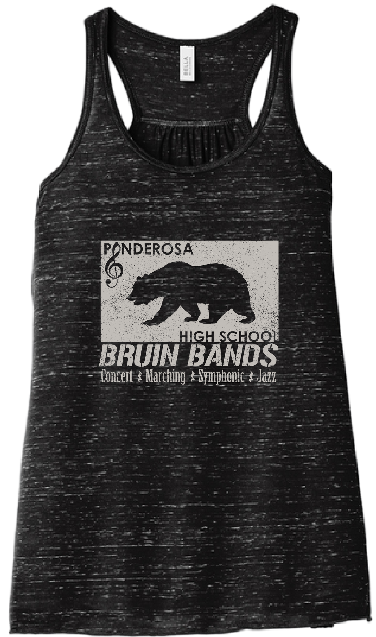 Ponderosa HS Band '26 - Women's Flowy Racerback Tank