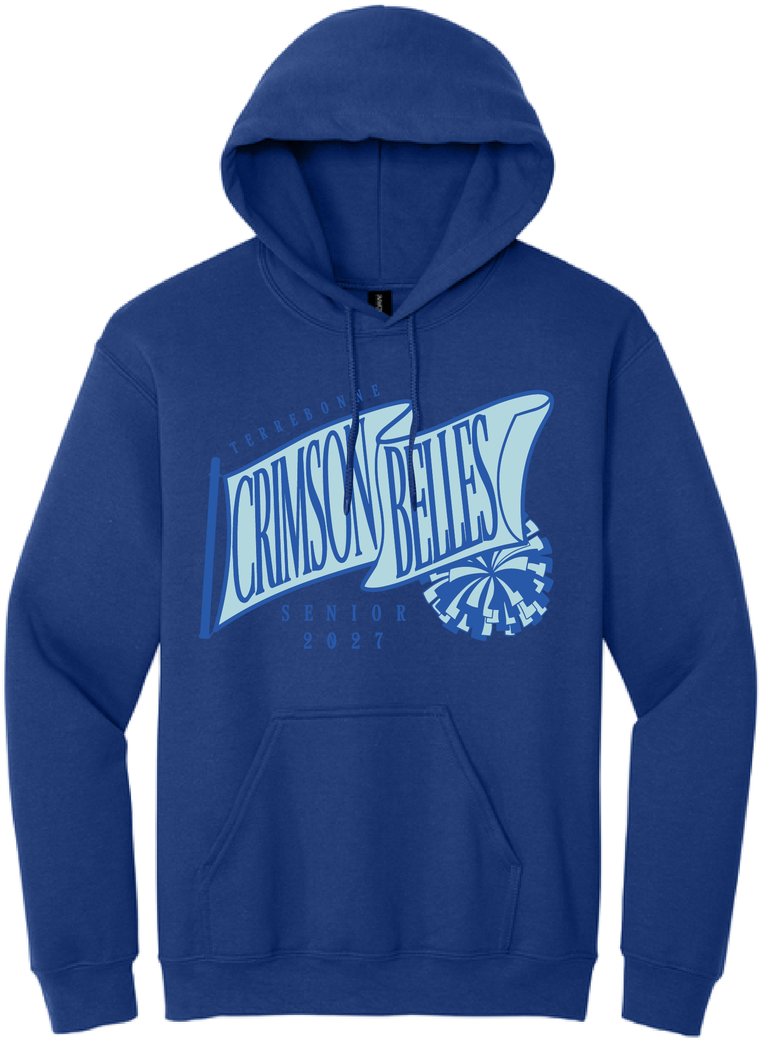 Terrebonne HS Band - Sr. Crimson Belle Hoodie