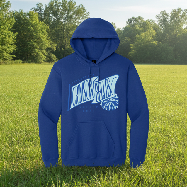 Terrebonne HS Band - Sr. Crimson Belle Hoodie