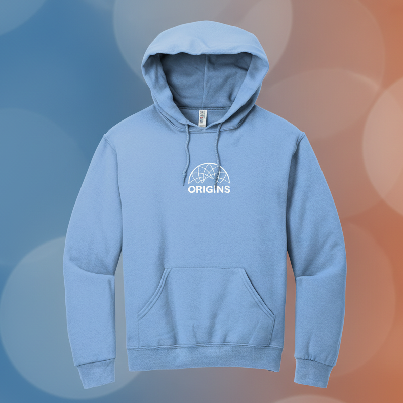 Origins '26 - Light Blue Hoodie
